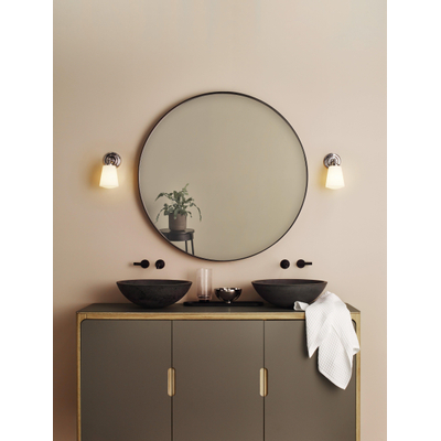 Astro Anton Wandlamp 21.5x11x14.5cm IP44 fitting E14 chroom