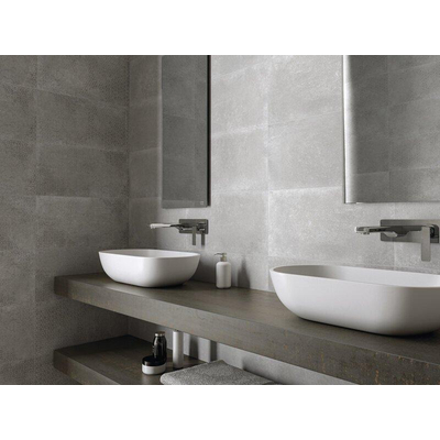 SAMPLE Cifre Cerámica Beton carrelage de sol et mural Aspect béton Gris mat