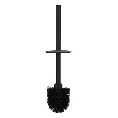 Tiger Noon Brosse WC avec support noir 8.9x38.2x11cm