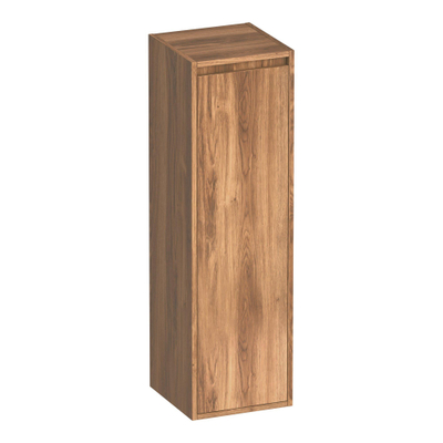 BRAUER Adore badkamerkast - 120x35x35cm - met 1 deur greeploos linksdraaiend Honey