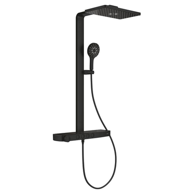 GROHE Rainshower Aqua doucheset - 40x23cm - phantom black (zwart)
