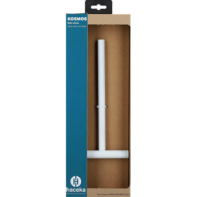 Haceka Kosmos porte-rouleau de réserve - 3 rouleaux - blanc mat