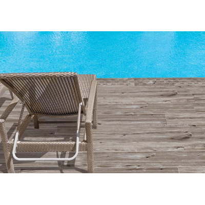 Carreau de sol et de mur Padouk Énergie - 20x120cm - 9mm - rectifié - (Gris)