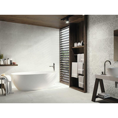 ÉCHANTILLON Baldocer Cerámica Arkety Argent Decor carrelage mural rectifié Mat Gris