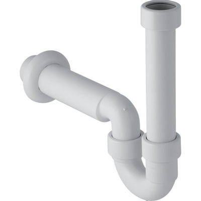 Geberit buissifon - voor vaat- of wasmachines - D - 40mm - kunststof - alpien wit
