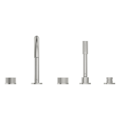 Grohe Atrio private collection 5-gats badrandmengkraan supersteel