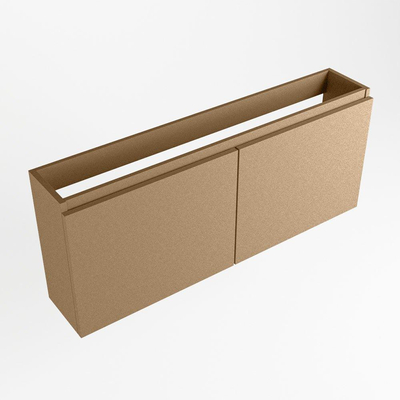 Mondiaz TURE fonteinonderkast - 120x22x50cm - 2 deuren - softclose - Oro