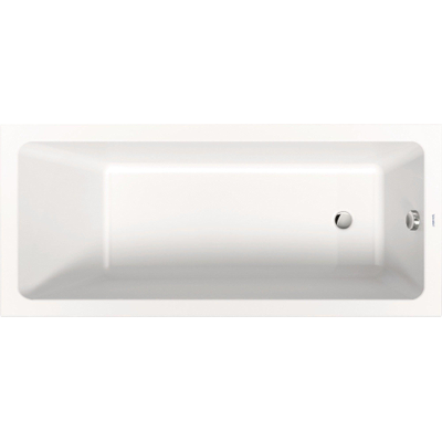 Duravit No.1 Inbouwbad - 160x70cm acryl - glans wit
