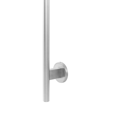 FugaFlow Eccelente Caloro Elektrische Handdoekradiator 170cm hoog - 30Watt - geborsteld RVS