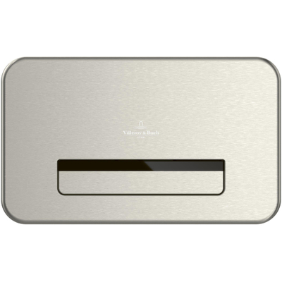 Villeroy & Boch ViConnect Plaque de commande 16x6.2cm infrarouge Stainless steel