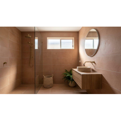 ÉCHANTILLON Terravito Alerno carreau mural - 40x120cm - 7mm - rectifié - terracotta Rouge