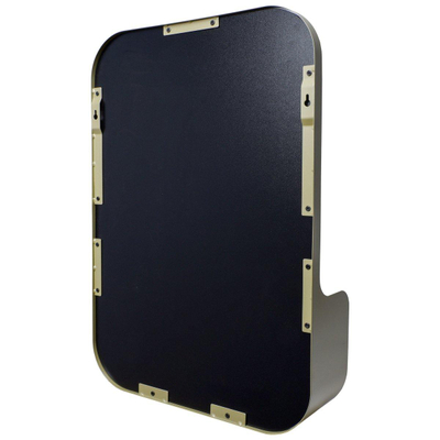 Haceka Pekodom spiegel met planchet – 40x60 cm – metalen frame – Goud