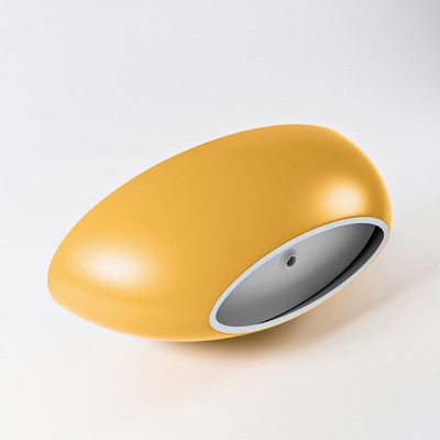 MONDIAZ FLOAT vrijstaand bad 170x80cm kleur ocher