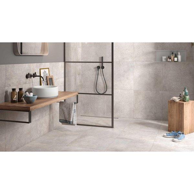 SAMPLE Sintesi Concept Stone Carrelage de sol et de mur 60x60cm 8.8mm rectifié R9 grès cérame Silver