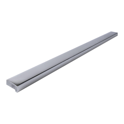 BRAUER Poignée de meuble en applique - 32cm - modèle A - matériau inox - chrome