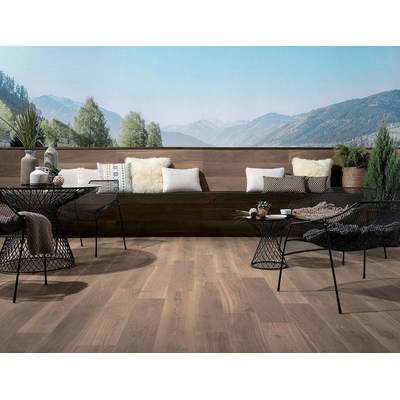 ÉCHANTILLON Terravito Elmare carreau mural et de sol - 20x120cm - 9mm - Rectangulaire - Aspect bois - Oak Mat
