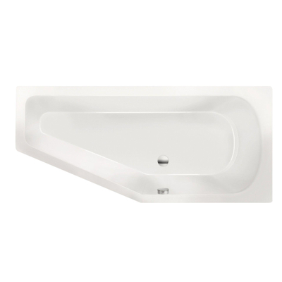 Xenz Robijn Duobad - 180x80x48 - afvoer Midden - acryl - wit mat*SHOWMODEL*