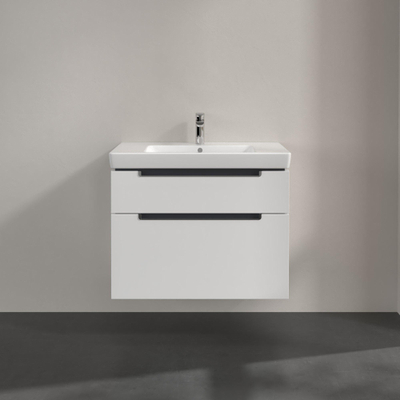 Villeroy & Boch Subway 2.0 wastafelonderkast - 78.7x59x44.9cm - glans wit