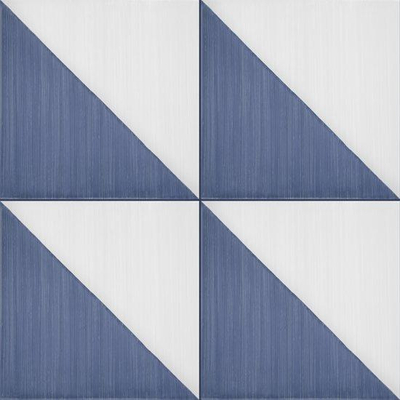 Marazzi Scenario M8RA Carreau WAtegel Décor 200X200 Bleu Tap.1 10mm Mat R9