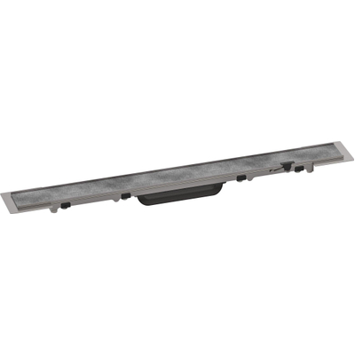 Hansgrohe RainDrain Rock Caniveau de douche - 70cm - raccourcissable - carrelable