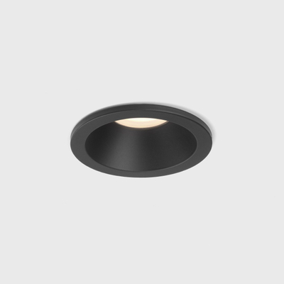 Astro Minima Round Fixed IP65 Spots à encastrer 11cm IP65 douille GU10 Noir