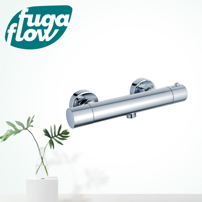 FugaFlow Eccelente Sobrado Badkamer Thermostatische Douchekraan - opbouw - chroom - Black Friday -