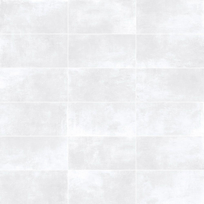 ÉCHANTILLON Terravito Davano carreau mural et de sol - 30x60cm - 9mm - Rectangulaire - rectifié - effet béton - blanc mat