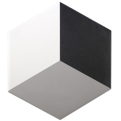 Cifre Cerámica Hexagon Timeless Vloer- en Wandtegel Decor Mat 15x17cm Vintage Mat Decor