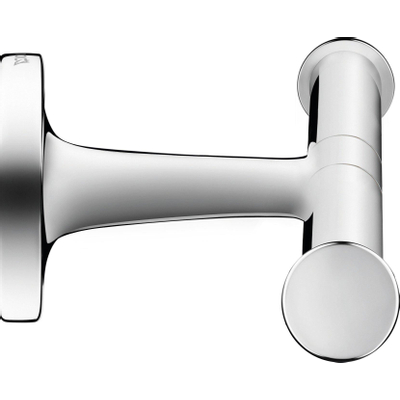 Duravit Starck T Toiletrolhouder - dubbel - zonder klep - hoogglans chroom