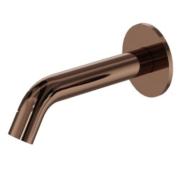 FugaFlow Eccelente Bec de sortie Acces - bec de baignoire - G1/2 - raccourcissable - avec rosace - Cuivre brossé PVD (Cuivre)