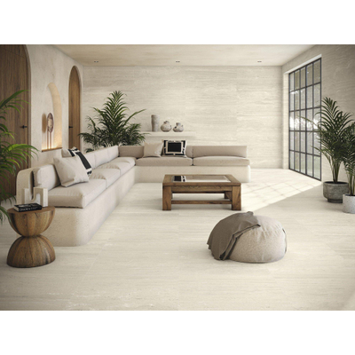 SAMPLE Baldocer Cerámica Venice carrelage sol et mural - Travertin Beige mat