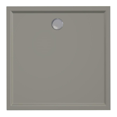 Xenz Mariana douchebak - 90x90x7 - Acryl - cement