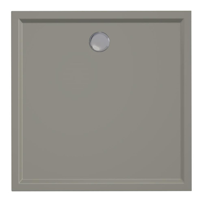 Xenz mariana receveur de douche 90x90x4cm rectangulaire en ciment acrylique