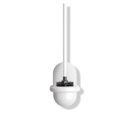 Hewi Serie 477 Ensemble brosse de WC H47xL14.1xP14cm Plastique Blanc