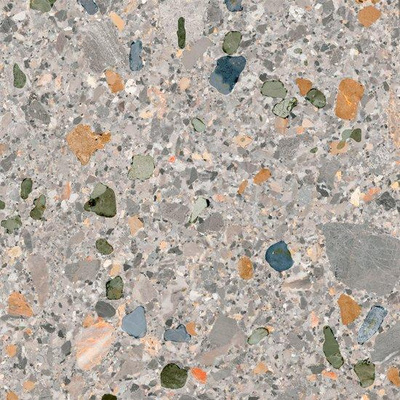 Ceralto Minera Chip Vloertegel - 60x60cm - 9.5mm - gerectificeerd - Multi