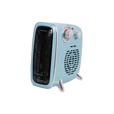 Eurom b-4 radiateur soufflant 1800 design rétro 1800watt bleu