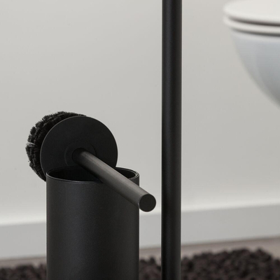 Sealskin Brix Toiletbutler Metaal/Hout Zwart