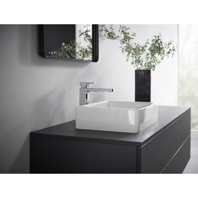 Hansgrohe Vernis wastafelkraan 110 highriser met waste chroom
