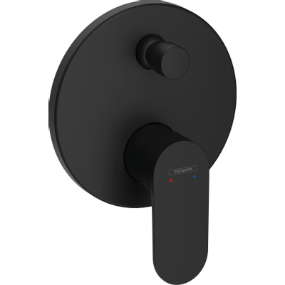 Hansgrohe Rebris s Mitigeur de baignoire encastré monotrou noir mat