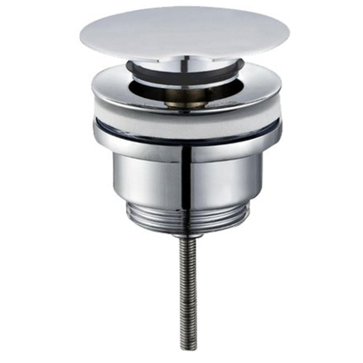 Wiesbaden Caral draaiwaste afvoerplug 5/4" chroom