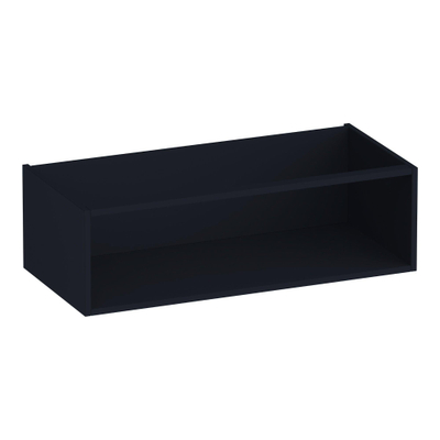 BRAUER Flourish armoire latérale - 99x30x45,5cm - avec 1 compartiment de rangement noir mat