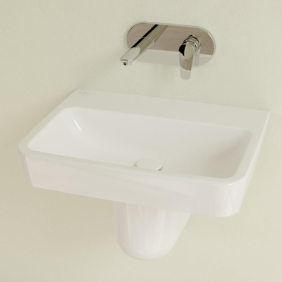 Villeroy & Boch O.novo Lavabo 60x17.5x13.5cm sans trou de robinet ni trop-plein Ceramic+ Blanc Alpin