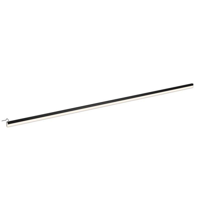 INK LED line Verlichtingsbalk - 140x2.5x1cm - LED IP44 - 4200K - tbv Spiegel of Spiegelkast - zwart mat