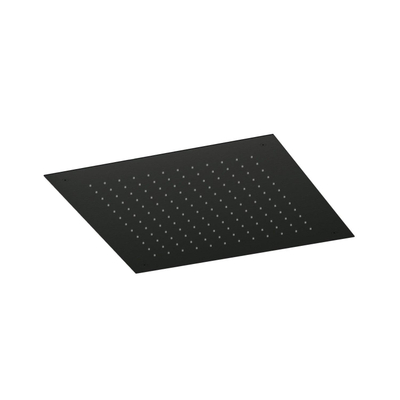 Hotbath Mate Tête de douche - 50x50cm - encastrée - carrée - noir mat PVD
