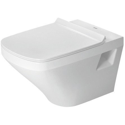 Duravit DuraStyle WC-zitting 42.3x35.9x4.3cm Kunststof wit Glanzend OUTLETSTORE