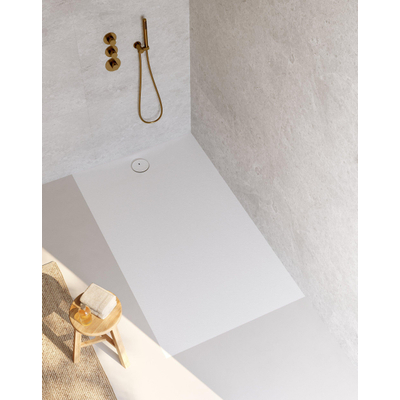 Riho Nuvia Receveur de douche - 180x100cm - antibactérien - purite - blanc mat