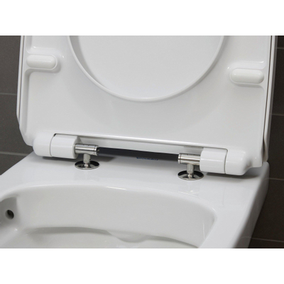 Duravit Durastyle toilettes debout btw sans rebord avec chasse d'eau profonde pk blanc