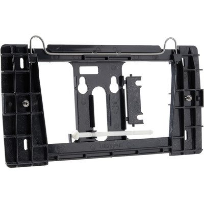 Geberit Twinline plaque de déclenchement, commande frontale de chasse à 2 touches pour WC 34x18,5cm chrome brillant