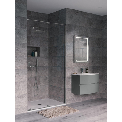 Crosswater Svelte douchedeur 140x200 chroom SHOWROOMMODEL