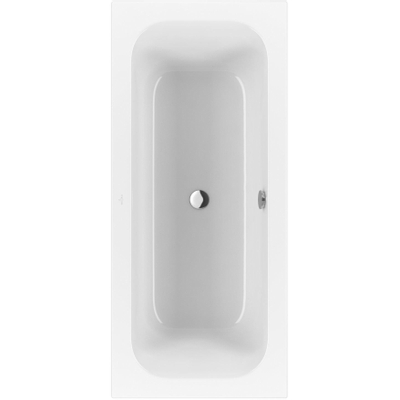 Villeroy & Boch Loop baignoire duo - 180x80cm - rectangulaire - acrylique Blanc Alpin brillant